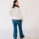 Textured Khaki Jacket - Women