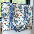 SC - ETA 8/24-9/7 Sasha Blue and White Floral Tote Bag