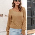 V-Neck Long Sleeve Sweater