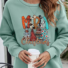 MERRY CHRISTMAS Graphic Sweatshirt