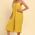 Spaghetti Strap Scoop Neck Jumpsuit