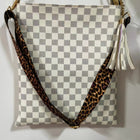 PU Leather Shoulder Bag with Tassel