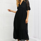 P & Rose Lovely Lace Full Size Tiered Dress
