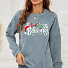 DON'T STOP BELIEVING Graphic Sweatshirt