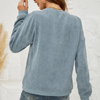 Round Neck Long Sleeve MAMA Graphic Sweatshirt