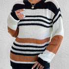 Striped Round Neck Sweater