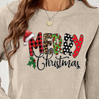 MERRY CHRISTMAS Graphic Sweatshirt