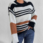 Striped Round Neck Sweater