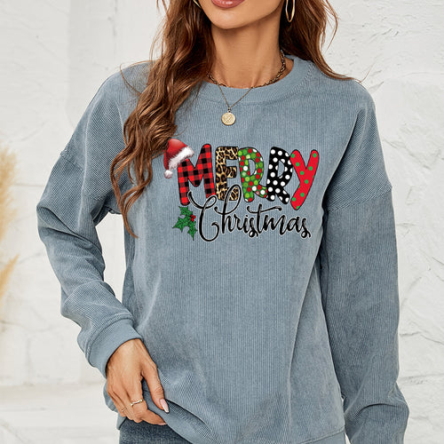 MERRY CHRISTMAS Graphic Sweatshirt