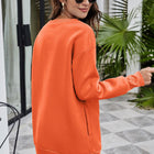 BELIEVE Graphic Tunic Sweatshirt