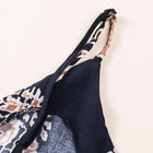 Printed V-Neck Sleeveless Jumpsuit