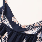 Printed V-Neck Sleeveless Jumpsuit