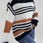 Striped Round Neck Sweater