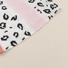 Leopard Color Block Smocked Jumpsuit