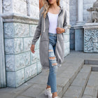 Full Size Zip-Up Longline Hoodie with Pockets
