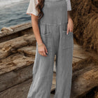 Full Size Wide Leg Front Pocket Jumpsuit