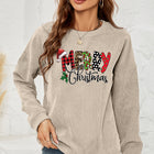 MERRY CHRISTMAS Graphic Sweatshirt