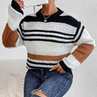Striped Round Neck Sweater