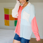 Capture The Day Two Toned Button Up