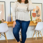 Sweet Confession Top In Seashell