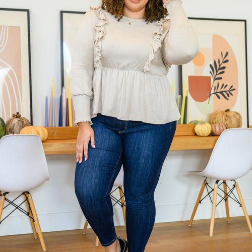 Sweet Confession Top In Seashell