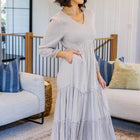 Easy Come, Easy Go Tiered Midi Dress