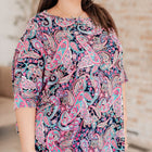 Essentially You Top in Pink Paisley
