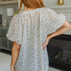 Fancy Me Floral Button Down