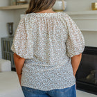 Fancy Me Floral Button Down