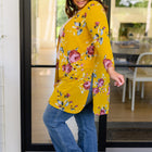 Grow As You Go Floral Cardigan