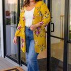 Grow As You Go Floral Cardigan