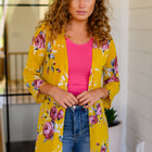 Grow As You Go Floral Cardigan