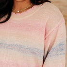 I'll Never Stop Striped Sweater