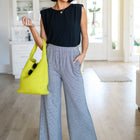 Woven and Worn Tote in Citron