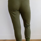 Kick Back Distressed Joggers in Olive