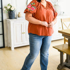 Luisa Embroidered Blouse