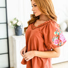 Luisa Embroidered Blouse
