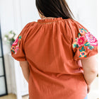 Luisa Embroidered Blouse