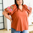 Luisa Embroidered Blouse