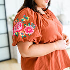 Luisa Embroidered Blouse