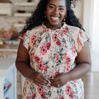 Making Me Blush Floral Top