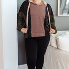 Mixed Emotions Color Block Hoodie
