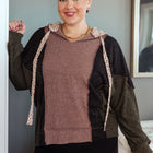 Mixed Emotions Color Block Hoodie