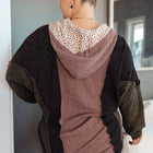 Mixed Emotions Color Block Hoodie
