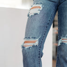 O'Hara Destroyed Straight Jeans