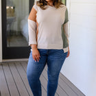 Split Personality Color Block Top
