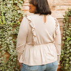 Sweet Confession Top In Seashell