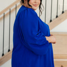 What Do You Say Balloon Sleeve Blouse