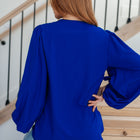 What Do You Say Balloon Sleeve Blouse