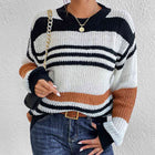 Striped Round Neck Sweater